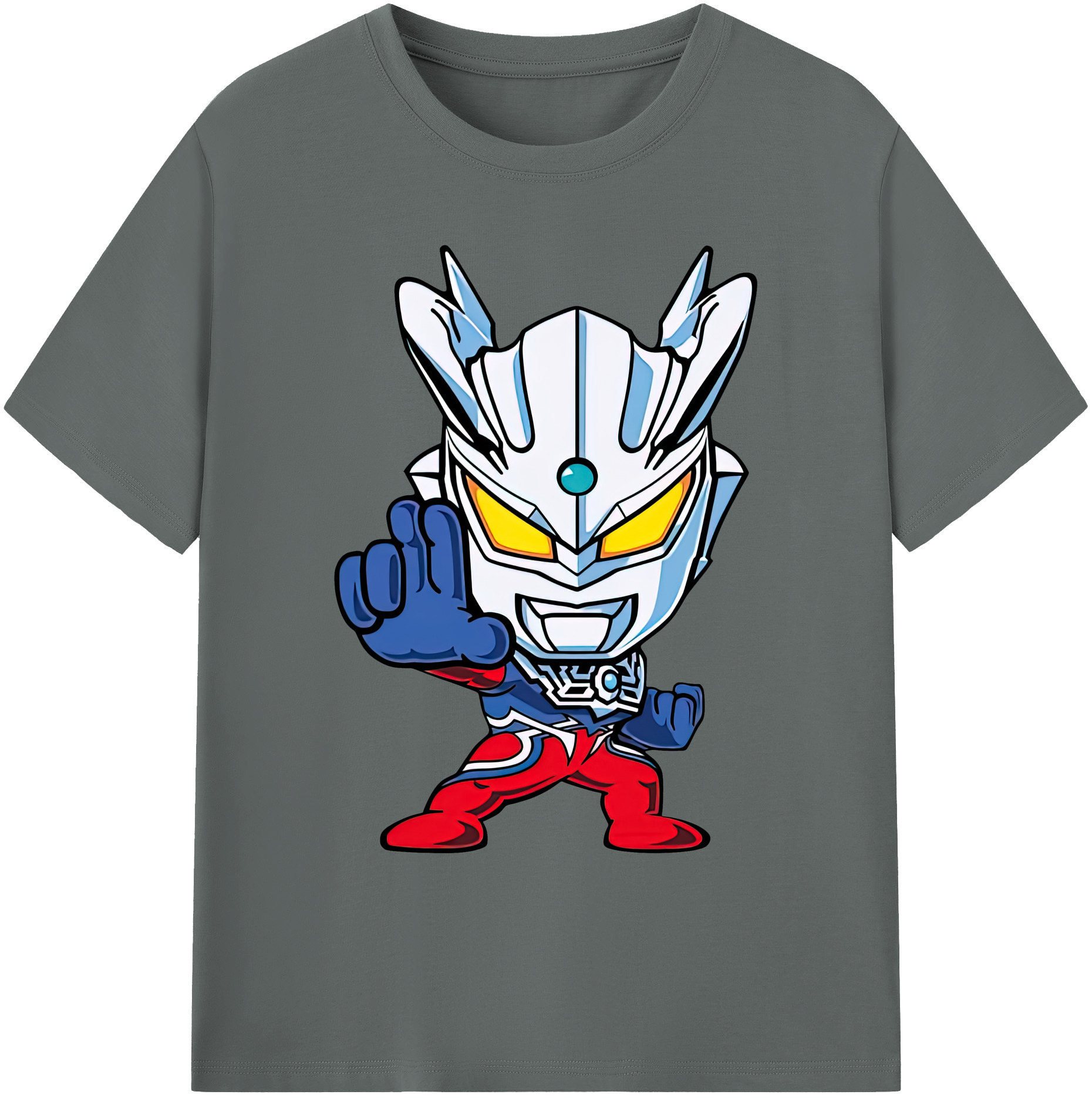 （画像用） ウルトラマン Ultraman 綿100％ メンズ半袖Tシャツ｜肌触りやわらか＆通気性